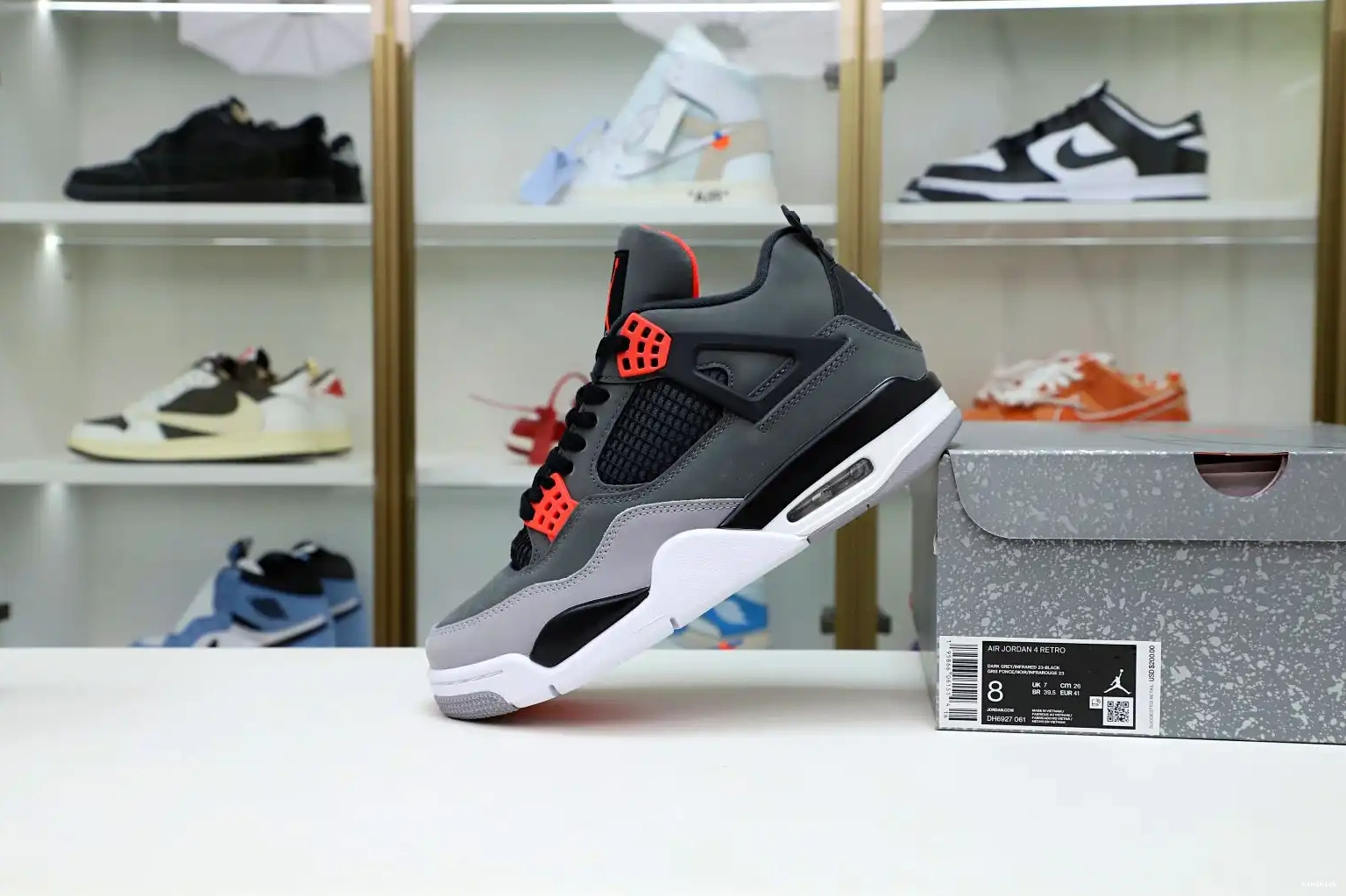 4 INFRARED AIR Kimikick JORDAN 0430